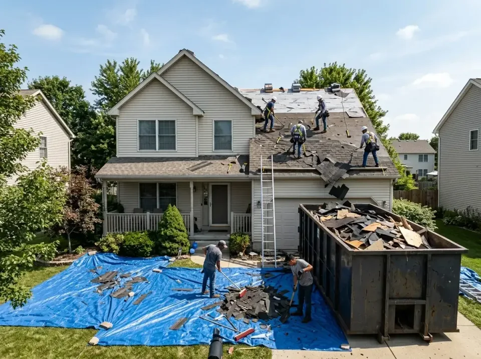 roof-replacement-debris-remova-004 — frequently asked questions, Cheapest Dumpster Rentals in River Forest, IL